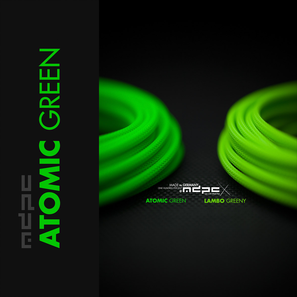 Atomic-Green Cable Sleeving SMALL