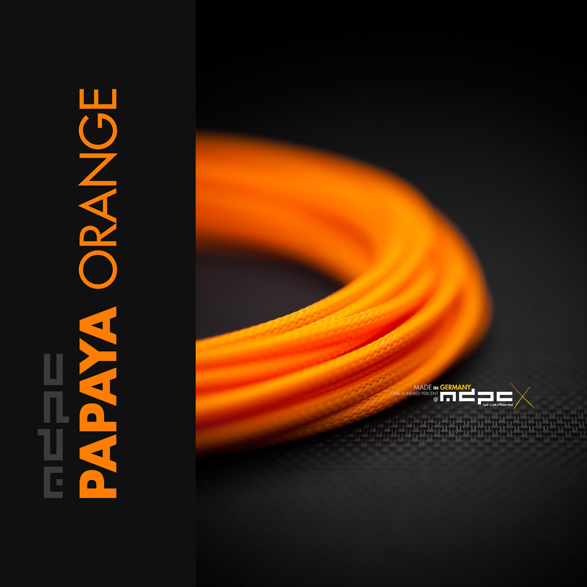 Papaya-Orange Cable Sleeving SMALL