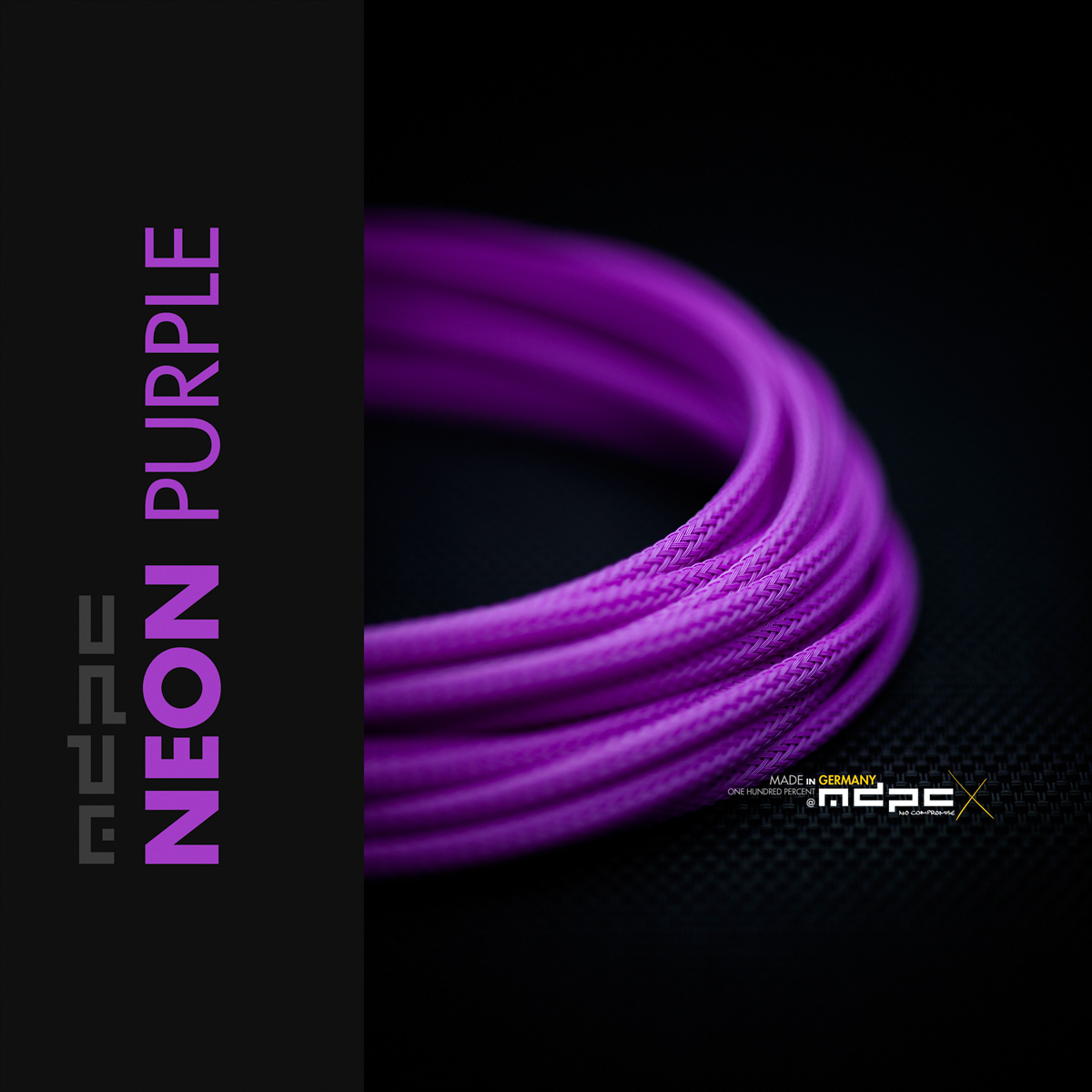 NEON-Purple Cable Sleeving SMALL 100m