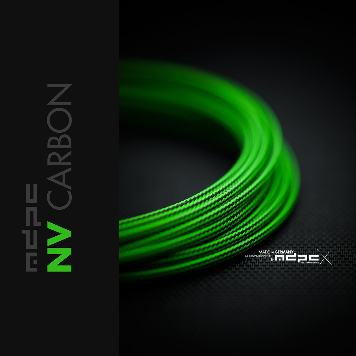 NV-Carbon Cable Sleeving SMALL