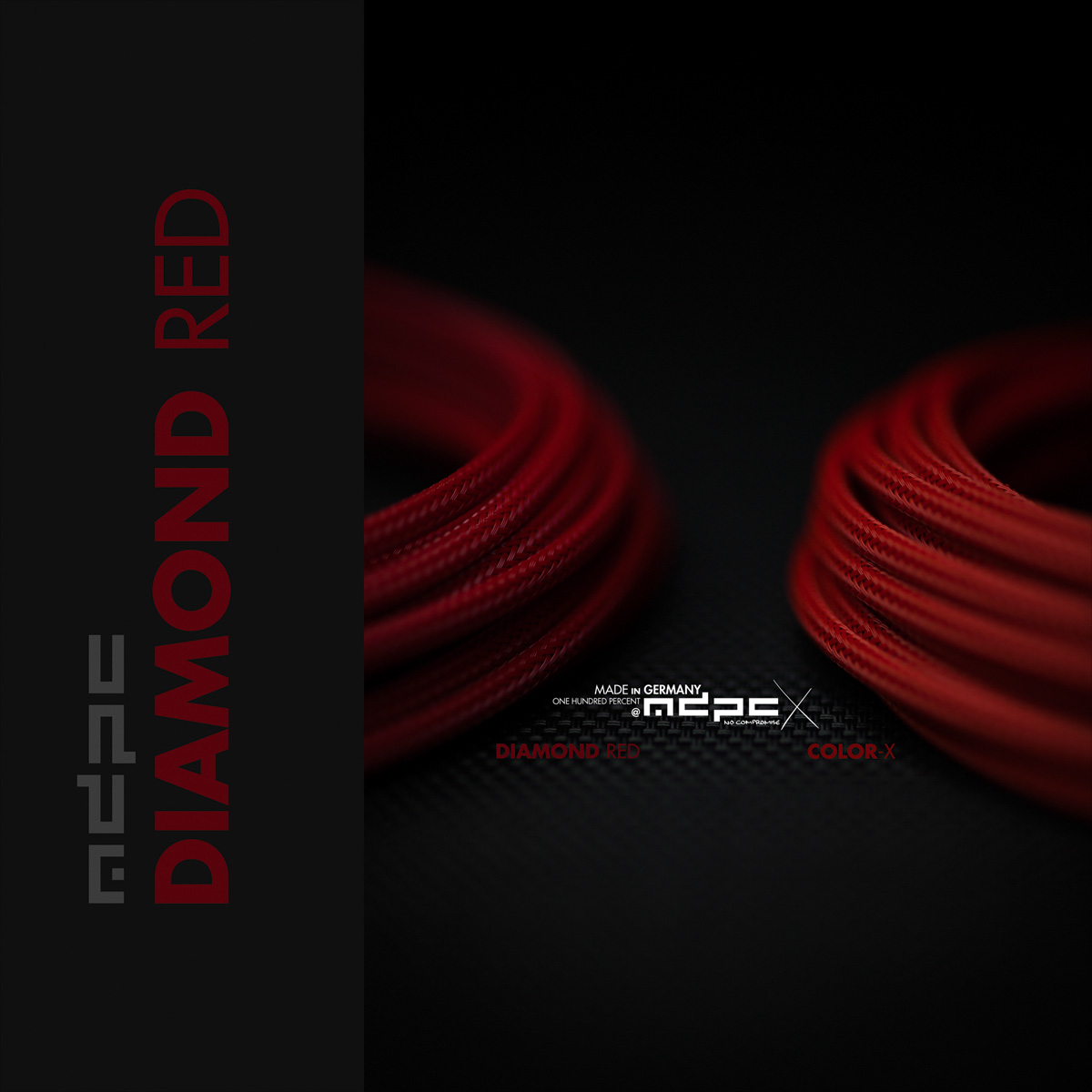 Diamond-Red Cable Sleeving SMALL 100m